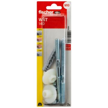 Fixing Set WST140 Strong Anchors for Wall-Hung Toilets & Bidets