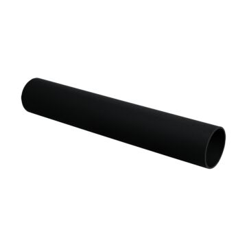 21.5mm Black PVCu Overflow Pipe 3 Metre Length OS01B