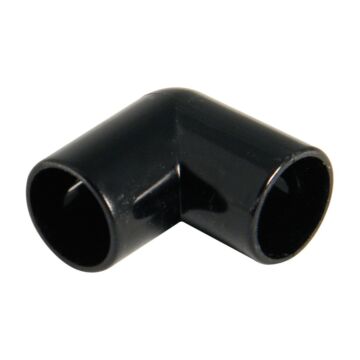 21.5mm Black PVCu Overflow 90� Bend OS11B