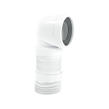 Flexible 90� WC Pan Connector 215�415mm WC-CON8F