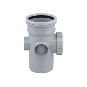 OsmaSoil S/S bossed access pipe 110mm