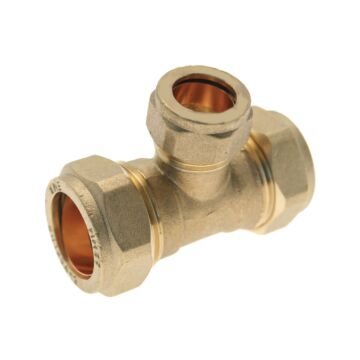 Compact Compression Unequal Tee Branch