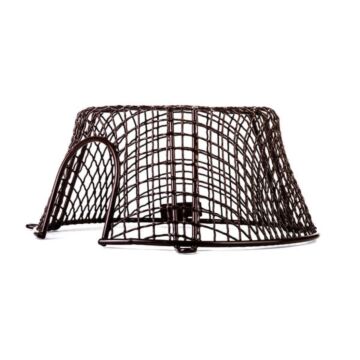 Circular Terminal Guard 11" x 6.5" with Plume Cut-Out