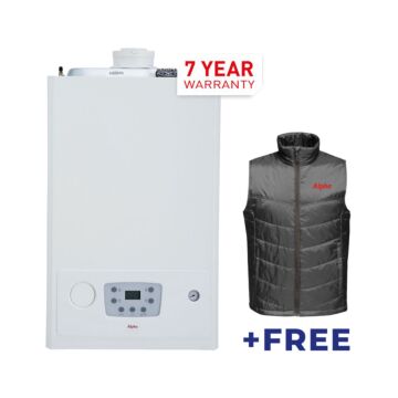 Evoke 28NX with 500mm Flue and Gilet