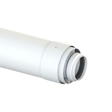 1000mm Flue Extension 60/100mm