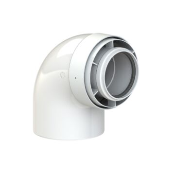 90° Flue Bend 60/100mm