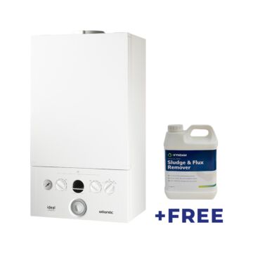 Atlantic Combi Boiler with Free Cleanser and Sludge Remover
