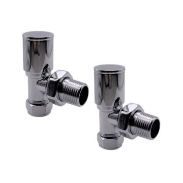 Radiator Valve Angled 15mm (Pair)