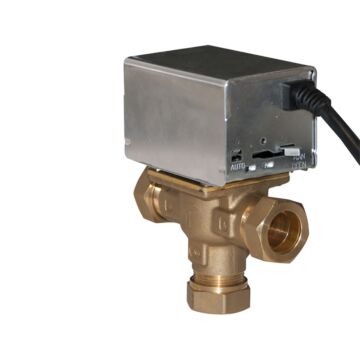22mm Wired 3 Port Motorised Valve MTV322A