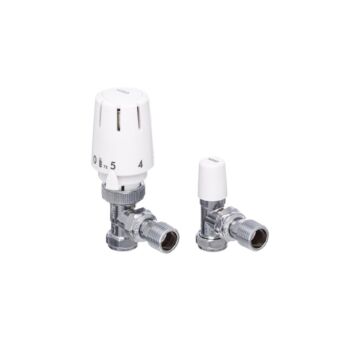 Eres 10mm Thermostatic Radiator Valve Twin Pack