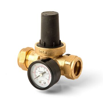 Pressure Reducing Valve And Gauge