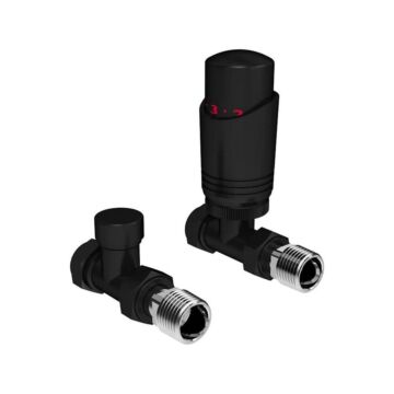 Design Twin Pack TRV, Black, Straight