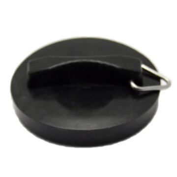 13/4" BLACK POLY BATH PLUG SK PK/2 200837-PAC