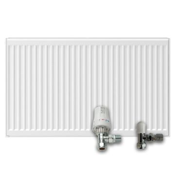 K-Rad Kompact 600 x 1200 Type 22 Radiator & Free TRV and Lockshield