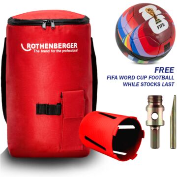 Diamond Core Flue Drill Kit  With Free World Cup Football