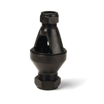 15x22mm Straight Tundish with Plastic Nuts