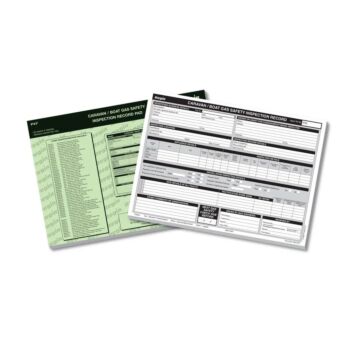 Caravan Gas Inspection Record Pad � REGP47