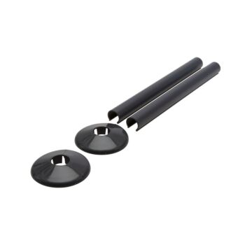 Snappit Radiator Tail 200mm Pipe Cover Kit Bag of 2 