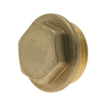 Brass Flanged Plug