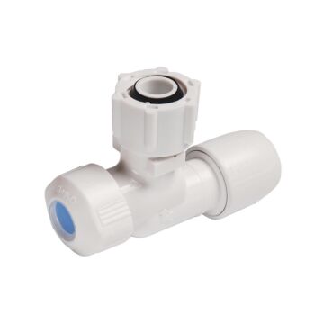 Hep2O angled service valve 0.5"x15mm white