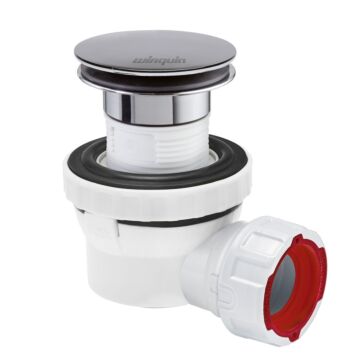 Wirquin Nano 6.7 Solid Dome Compact Basin Waste & Trap