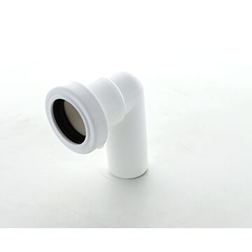40mm Push Fit Waste Spigot Bend 90 Degree