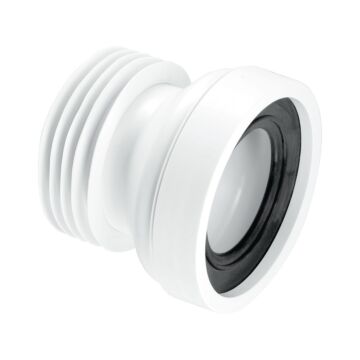 Straight Rigid WC Pan Connector WC-CON1