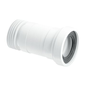 Flexible WC Connector Short Length 4" WC-F18R