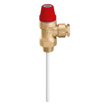 1/2" x 15mm Temperature & Pressure Relief Valve (7 Bar) 309473CST
