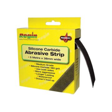 Silicone Carbide Abrasive Strip Roll 5m � Medium Grade