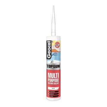 Top Gun Multi Purpose Sealant 290ml White 