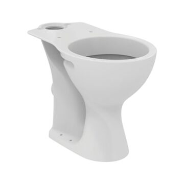 Sandringham 21 raised height close coupled toilet bowl with horizontal outlet