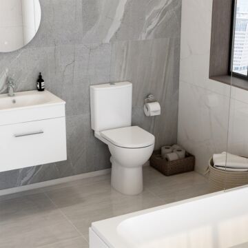 Garve Rimless Comfort Height Close Coupled Pack