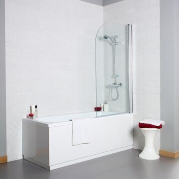 Koncept Radius Edge Bath Screen