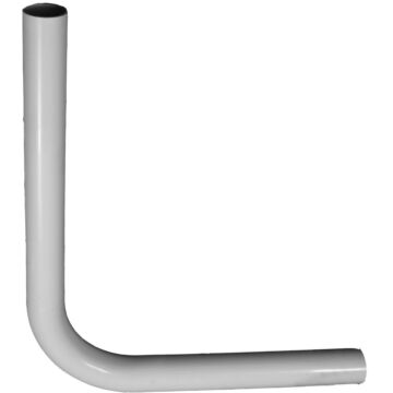 DFP05WH Flushpipe Bend White Plastic 18" x 18"