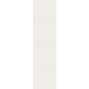 Contemporary Collection 60cm x 60cm Tile-Effect 600mm x 2400mm Wall Panel White