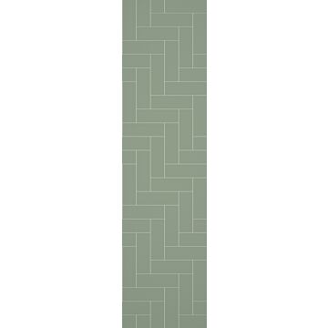 Urban Collection Straight Herringbone Tile-Effect 600mm x 2400mm Wall Panel