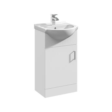 Vista 1 Door Vanity Unit & Basin 450mm 