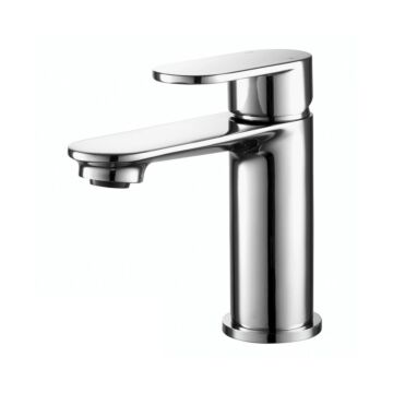 Fleetwood Round Mono Basin Mixer with Clicker Waste